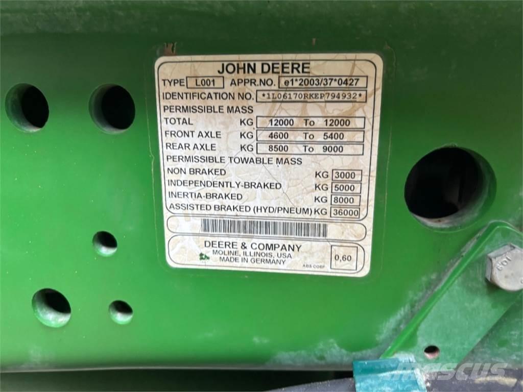 John Deere 6170R Traktorok