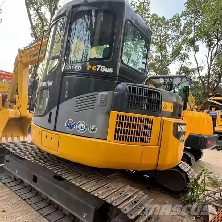 Komatsu PC 78 US Mini kotrók < 7t