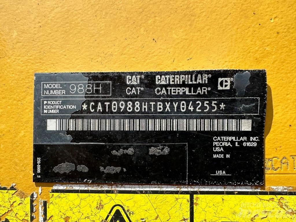 CAT 988H Gumikerekes homlokrakodók
