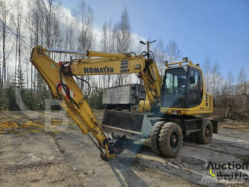 Komatsu PW130ES-6K Gumikerekes kotrók