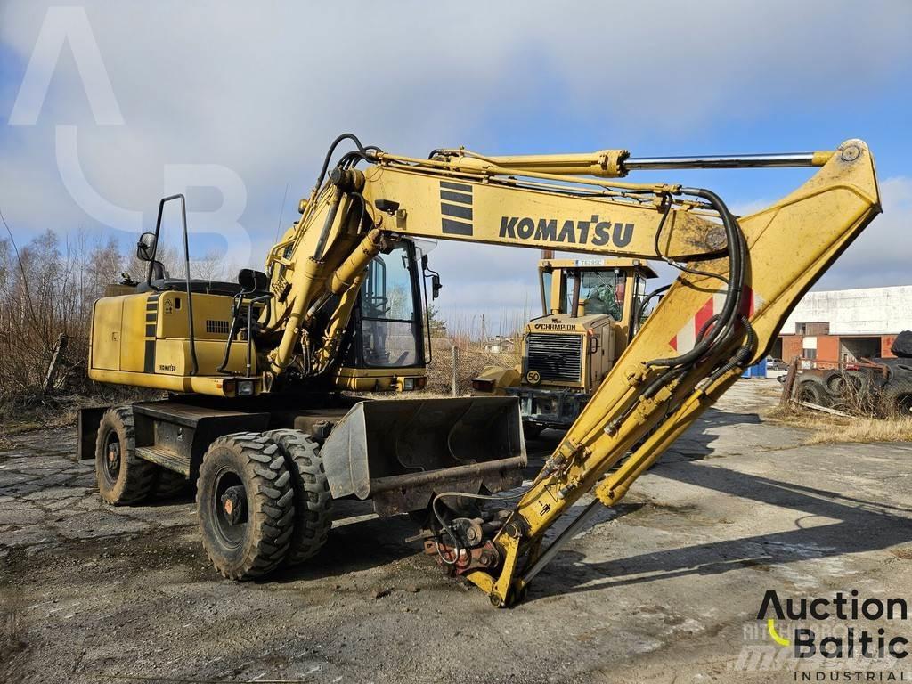 Komatsu PW130ES-6K Gumikerekes kotrók