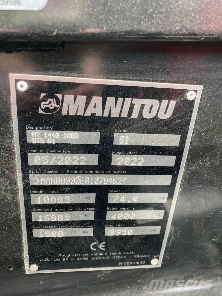 Manitou MT 1440 Teleszkópos rakodók