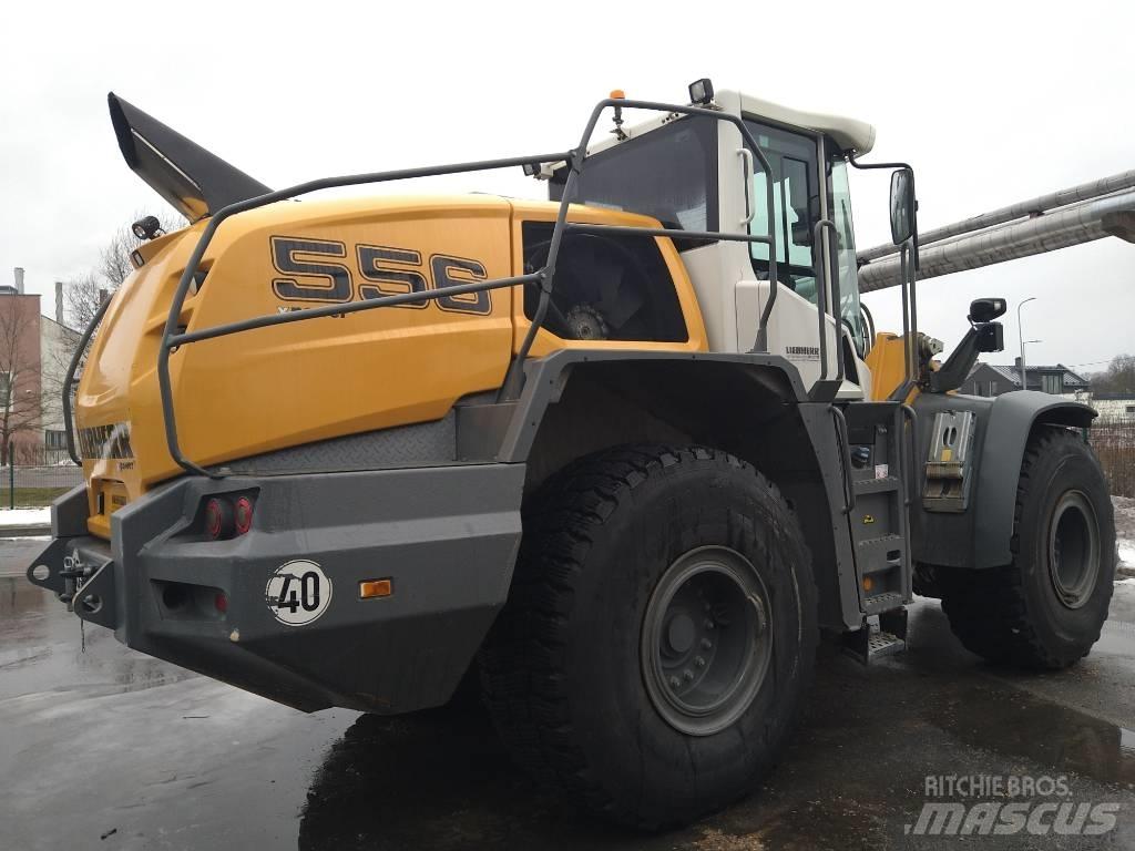 Liebherr L 556 Gumikerekes homlokrakodók
