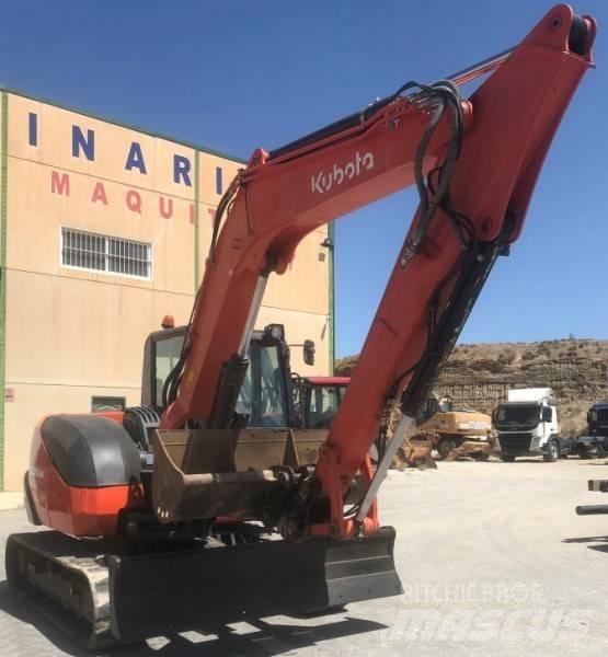 Kubota KX 080-4 Közepes (midi) kotrók 7 t - 12 t