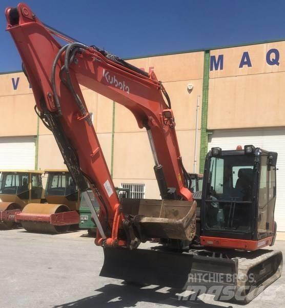 Kubota KX 080-4 Közepes (midi) kotrók 7 t - 12 t