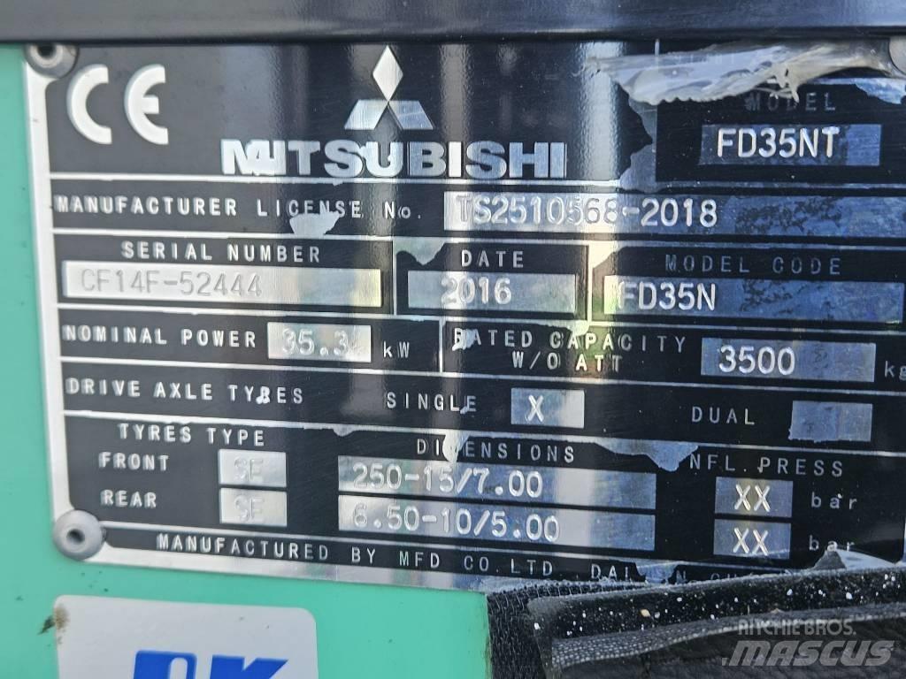 Mitsubishi FD35N Dízel targoncák