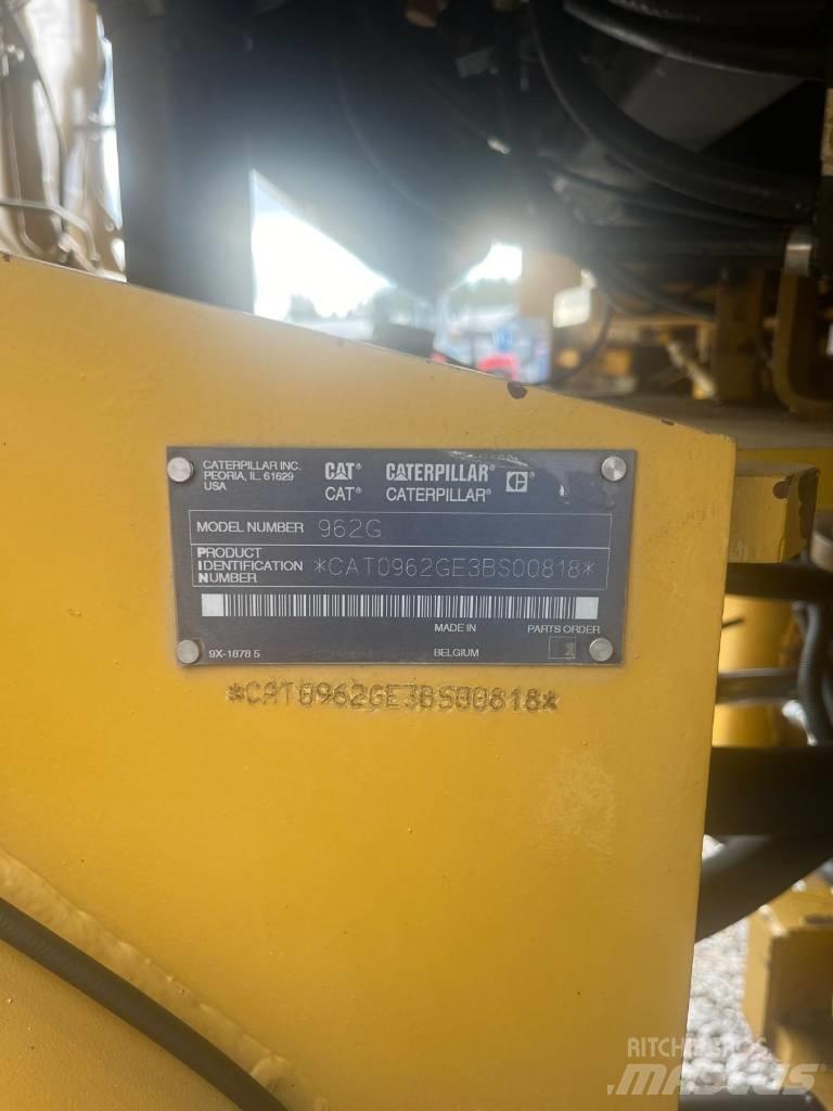 CAT 962 G Gumikerekes homlokrakodók