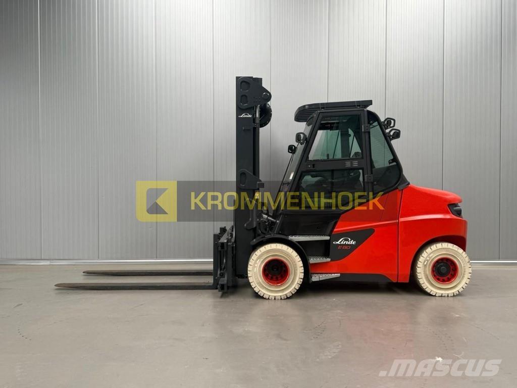 Linde E 80-900 Elektromos targoncák
