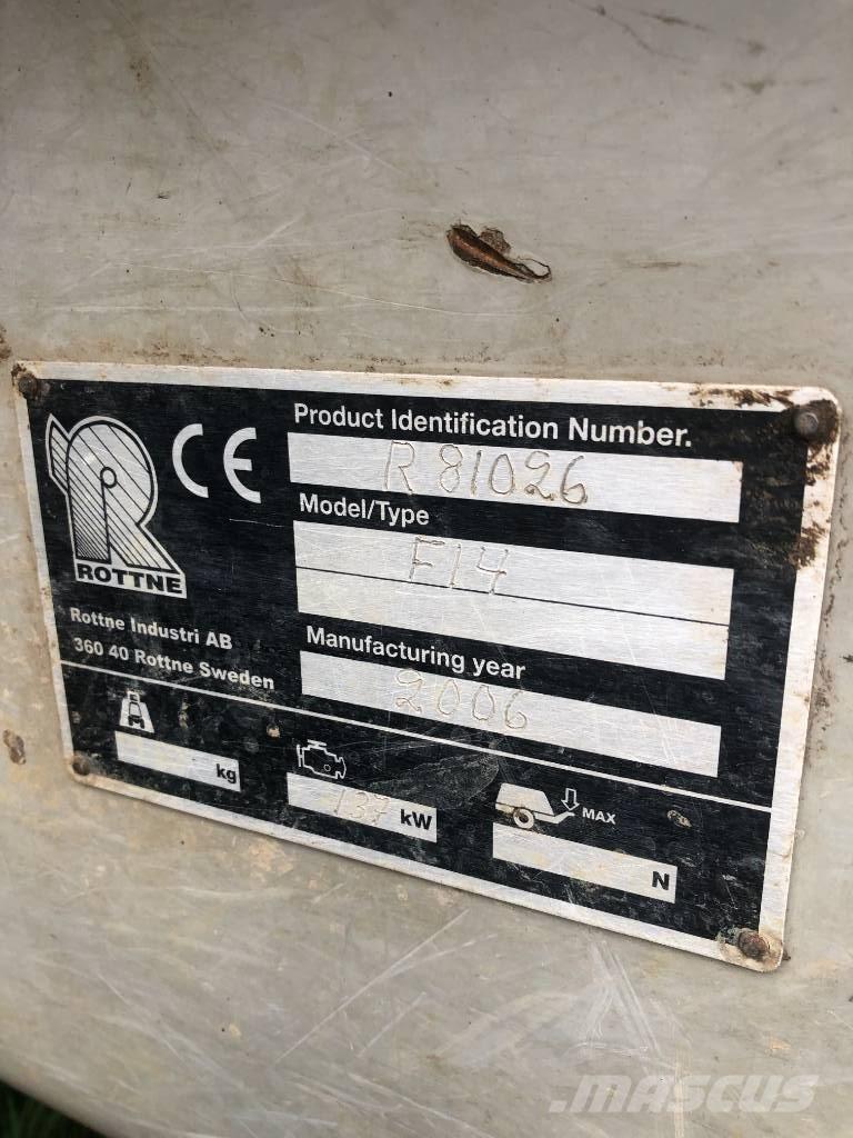 Rottne Solid F14 Kihordók