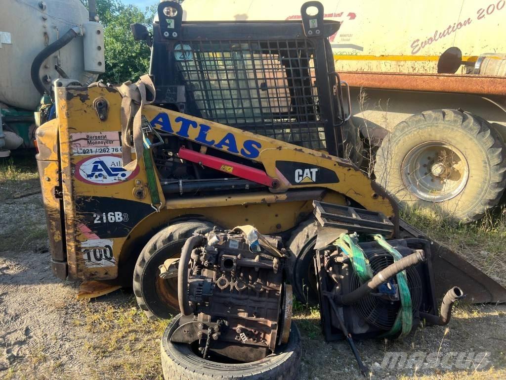 CAT 216 B 3 Alváz és felfüggesztés