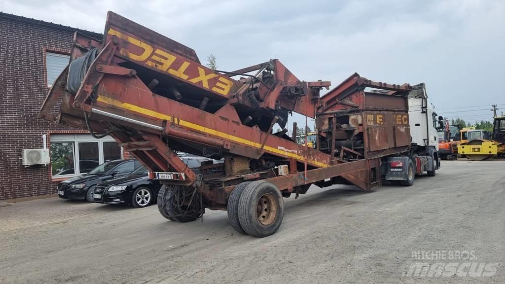 Extec Screener Mobil szűrők