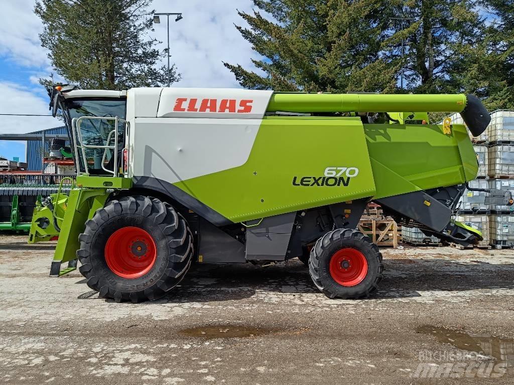 CLAAS Lexion 670 Kombájnok
