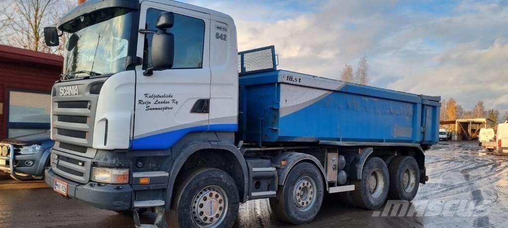 Scania R 480 8x4 Hidraulikus konténerszállító