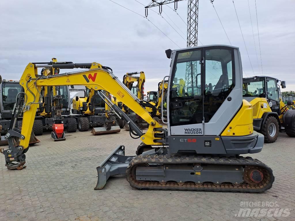 Wacker Neuson ET 58 Lánctalpas kotrók