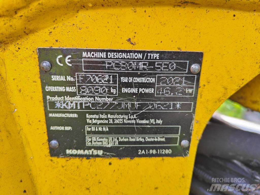 Komatsu PC 80 MR-5 Közepes (midi) kotrók 7 t - 12 t