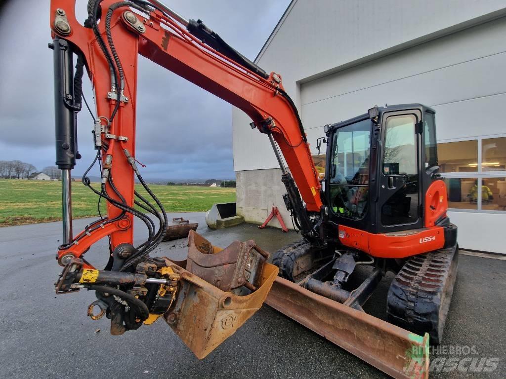 Kubota U 55-4 Mini kotrók < 7t