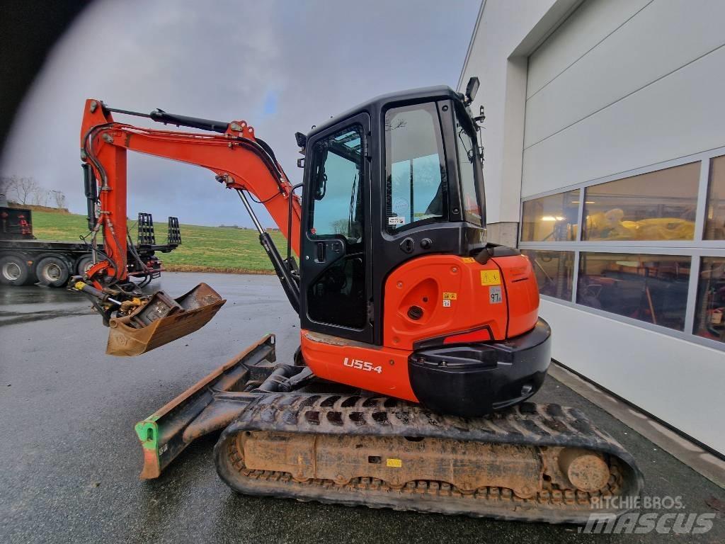 Kubota U 55-4 Mini kotrók < 7t