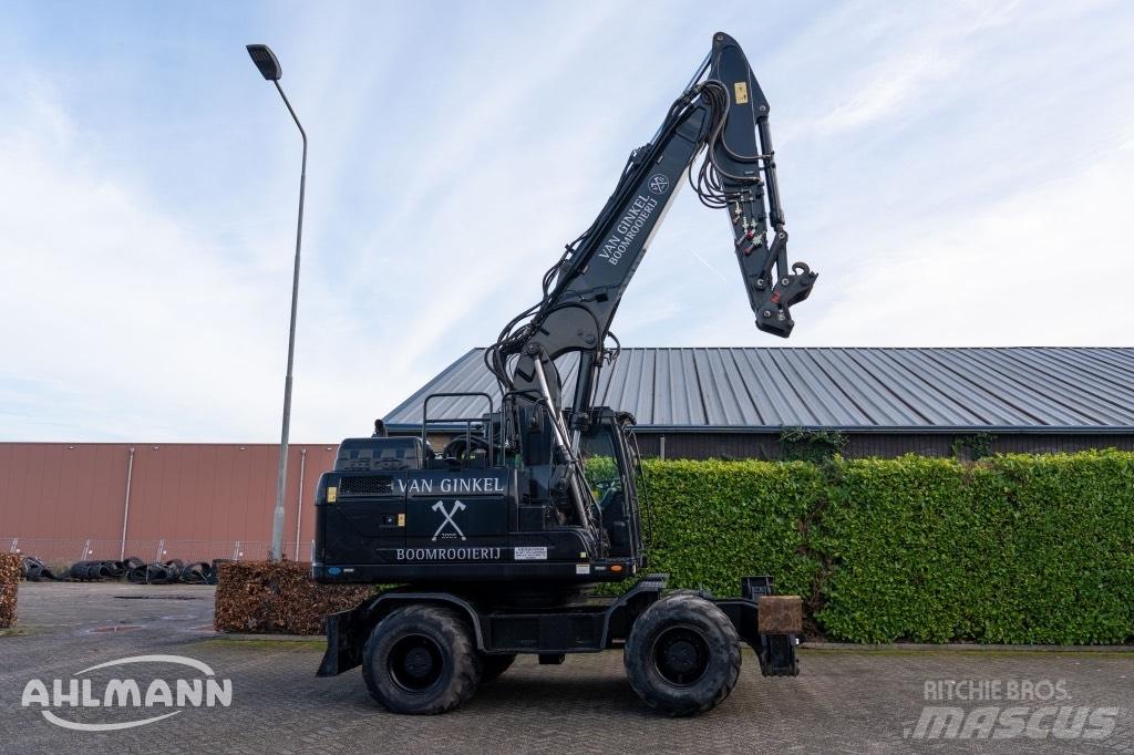 Hyundai HW 180 Gumikerekes kotrók