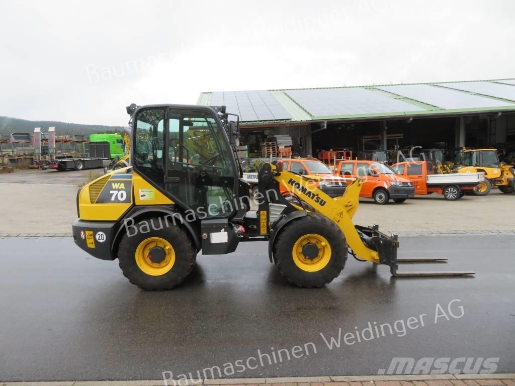 Komatsu WA 70-7 Gumikerekes homlokrakodók