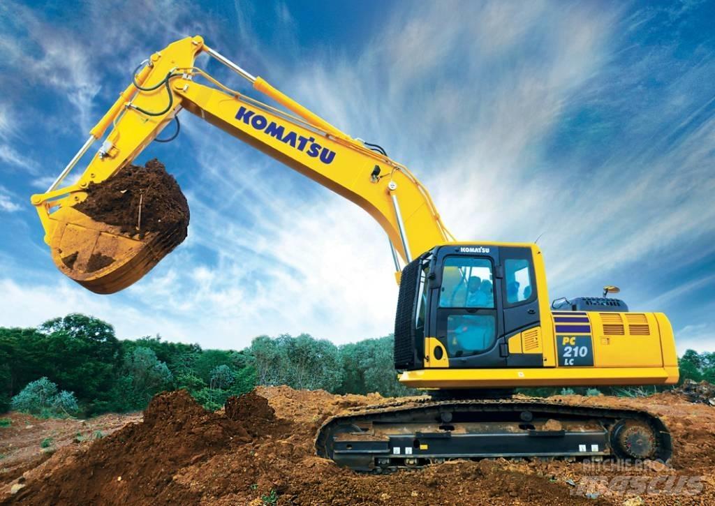 Komatsu PC 210 LC Lánctalpas kotrók