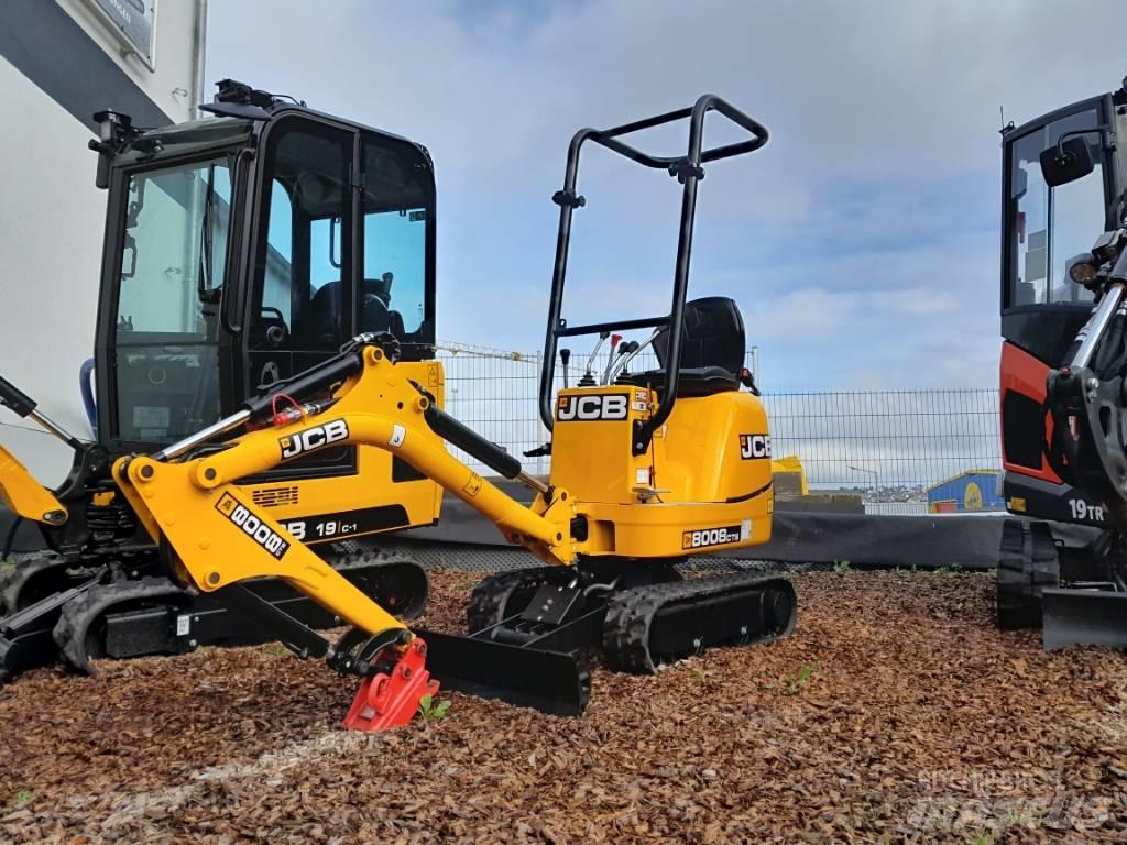 JCB 8008 CTS Mini kotrók < 7t