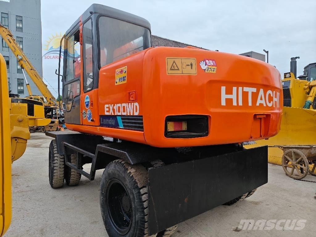 Hitachi EX 100 W D Gumikerekes kotrók