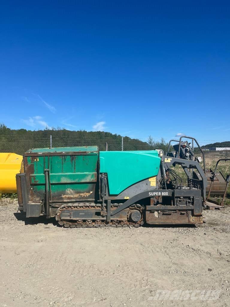 Vögele Super 800 Aszfalt terítõ gépek