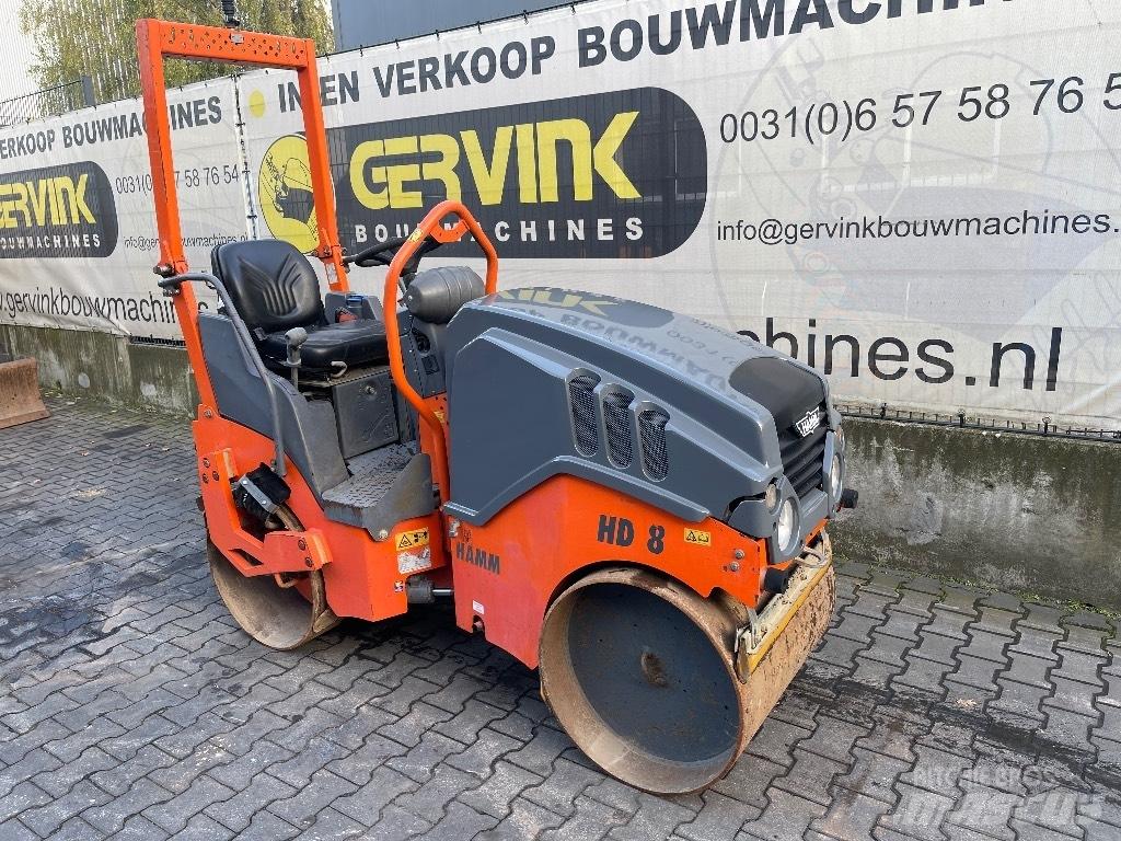 Hamm HD 8 VV Ikerdobos hengerek
