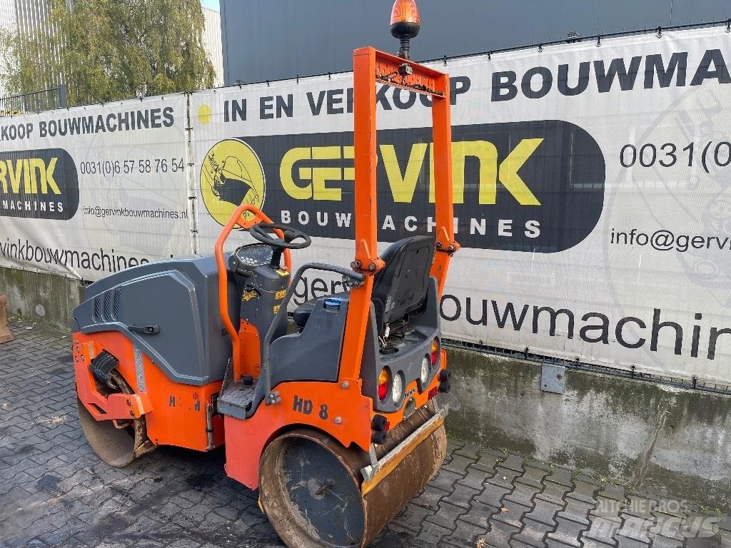 Hamm HD 8 VV Ikerdobos hengerek