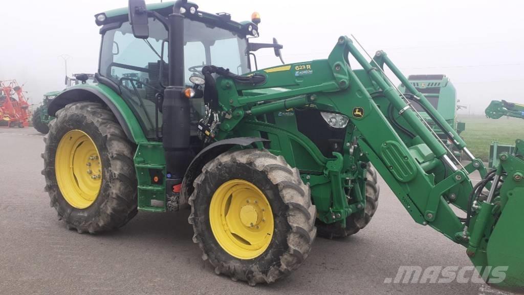 John Deere 6R120 Traktorok