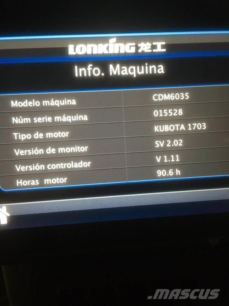 Lonking CDM6035 Mini kotrók < 7t