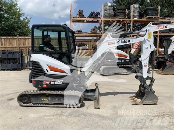 Bobcat E26 Mini kotrók < 7t