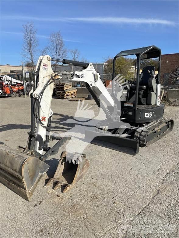 Bobcat E26 Mini kotrók < 7t