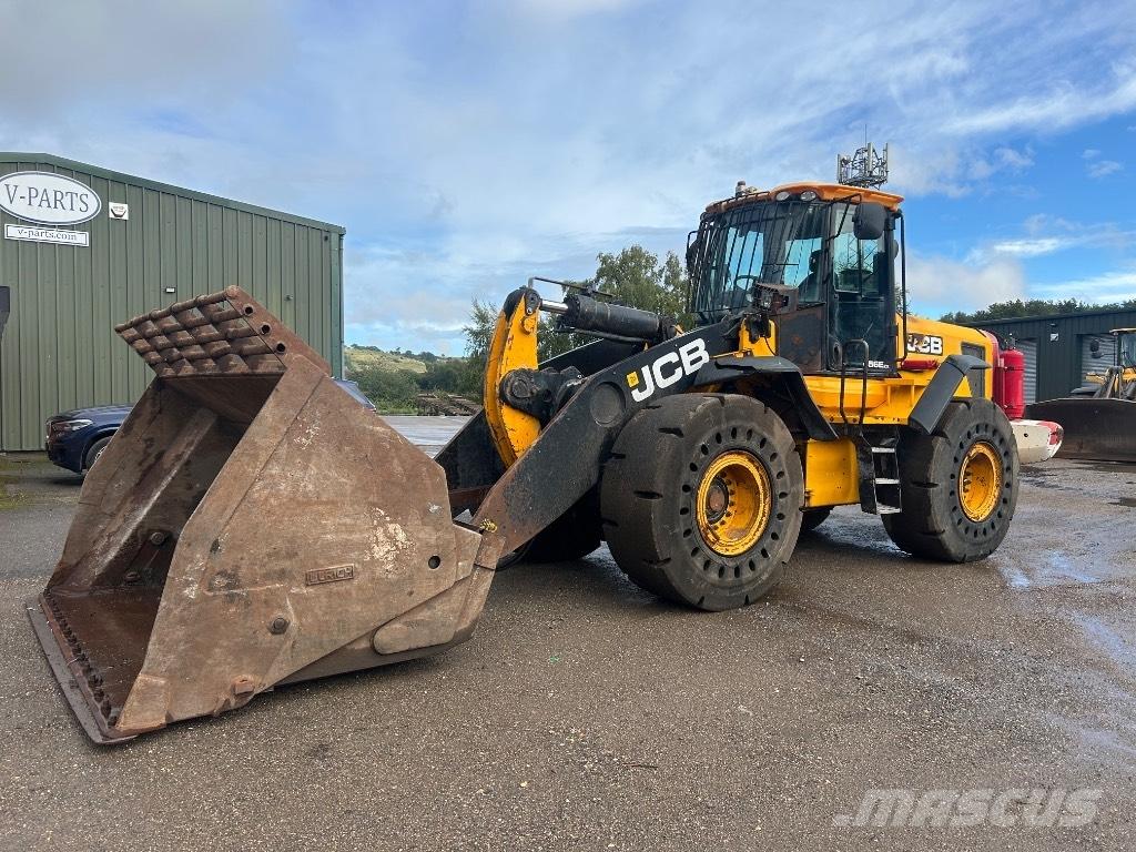 JCB 456 E ZX Gumikerekes homlokrakodók