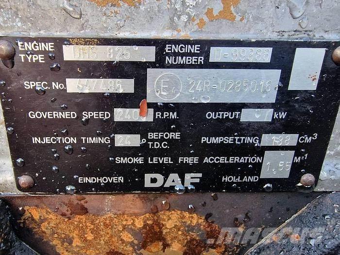 Engines DHS 825 Haszonjárművek - Egyéb