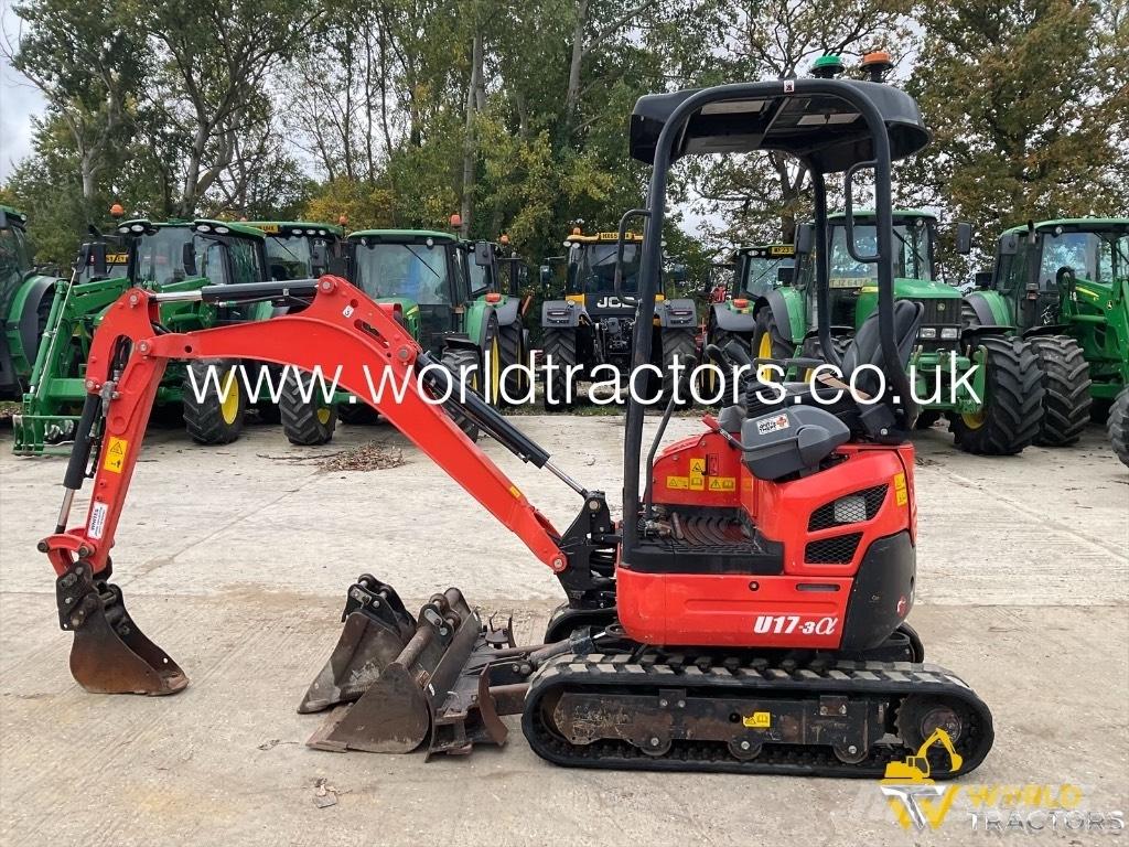 Kubota U 17-3 Mini kotrók < 7t