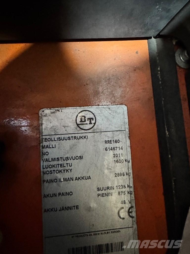 BT RR E 160 Tolóoszlopos targonca
