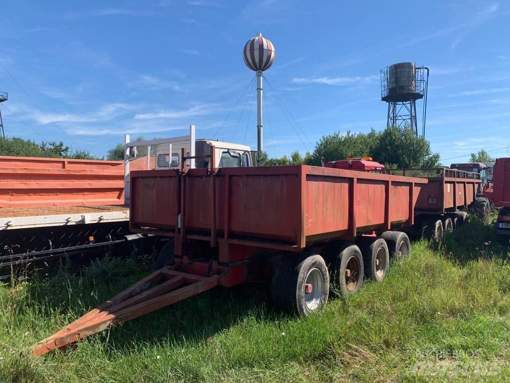 King 4 Axle Dobozos pótkocsik
