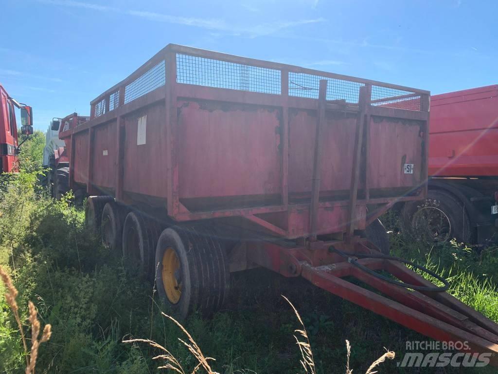King 4 Axle Dobozos pótkocsik