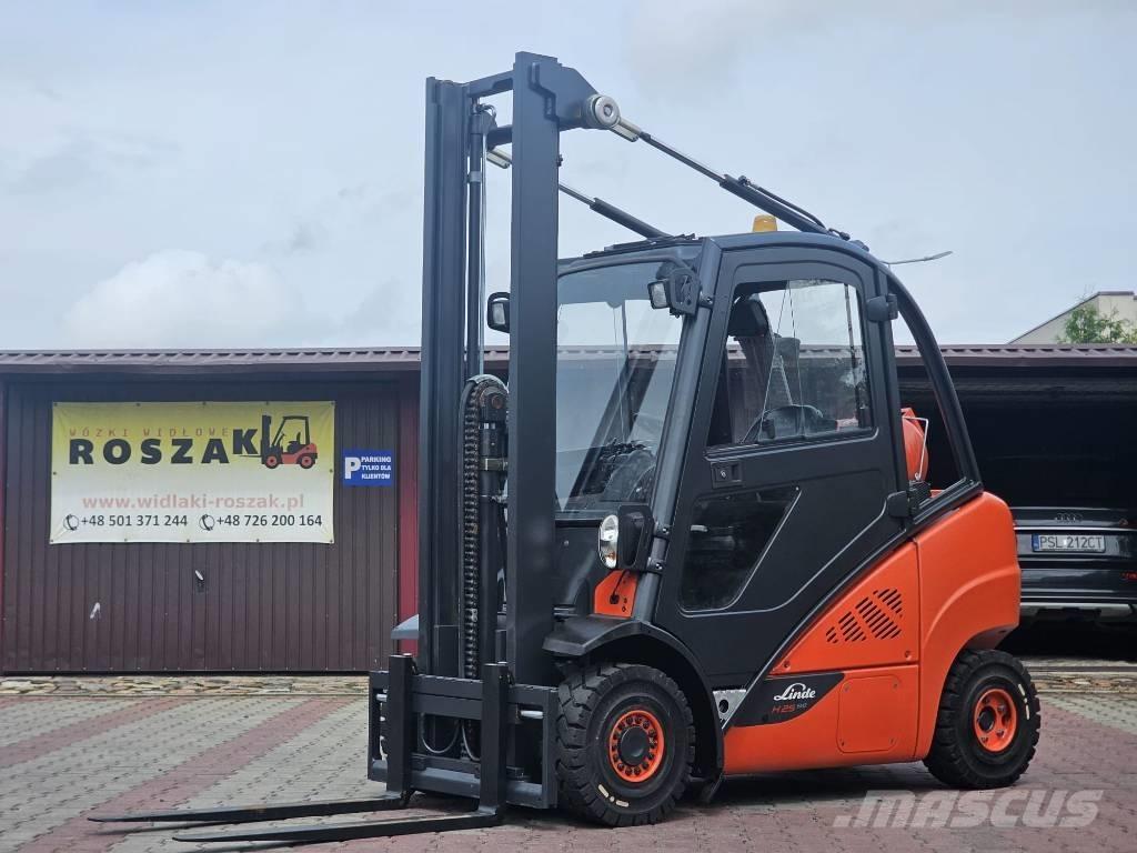 Linde H25T-02 Gázüzemű targoncák