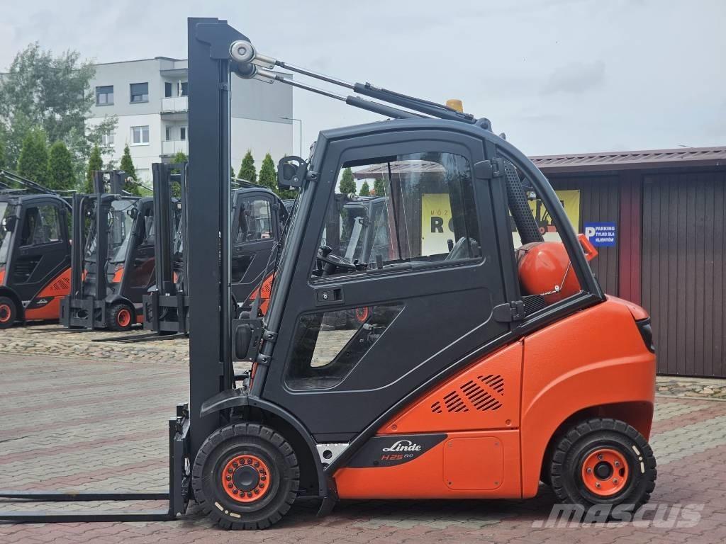 Linde H25T-02 Gázüzemű targoncák