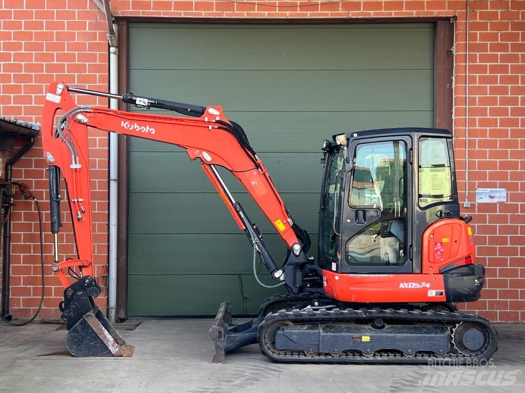 Kubota KX057 Mini kotrók < 7t