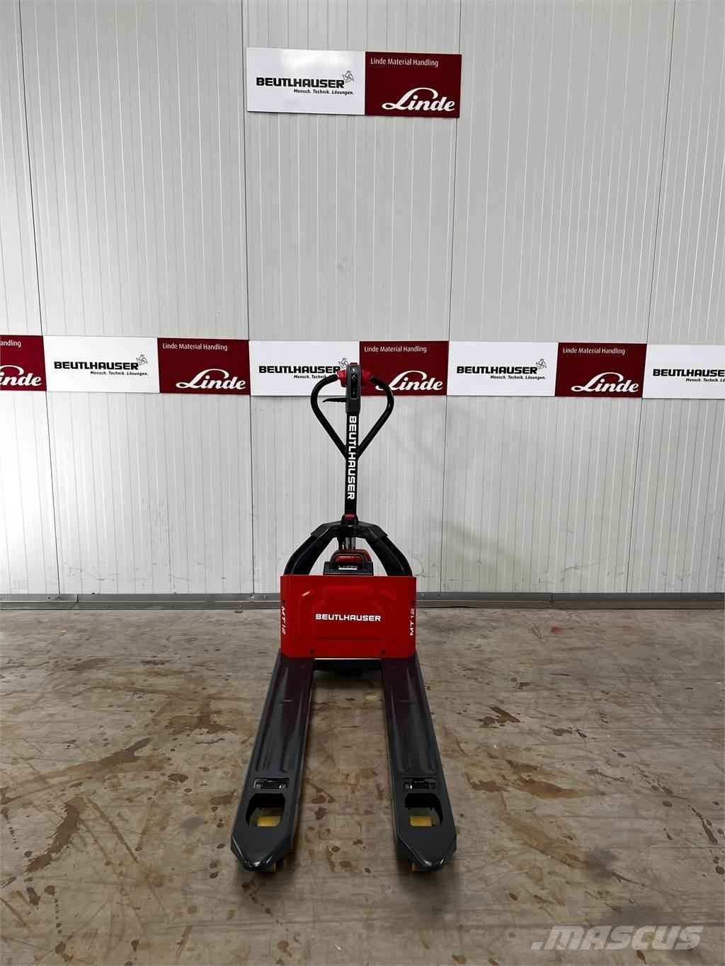 Linde MT12 Gyalogkíséretű targonca