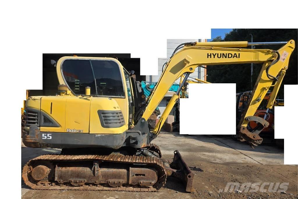 Hyundai Robex 55 Mini kotrók < 7t