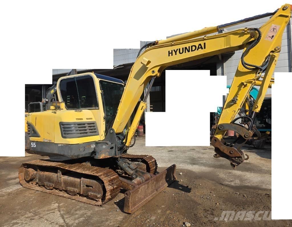 Hyundai Robex 55 Mini kotrók < 7t
