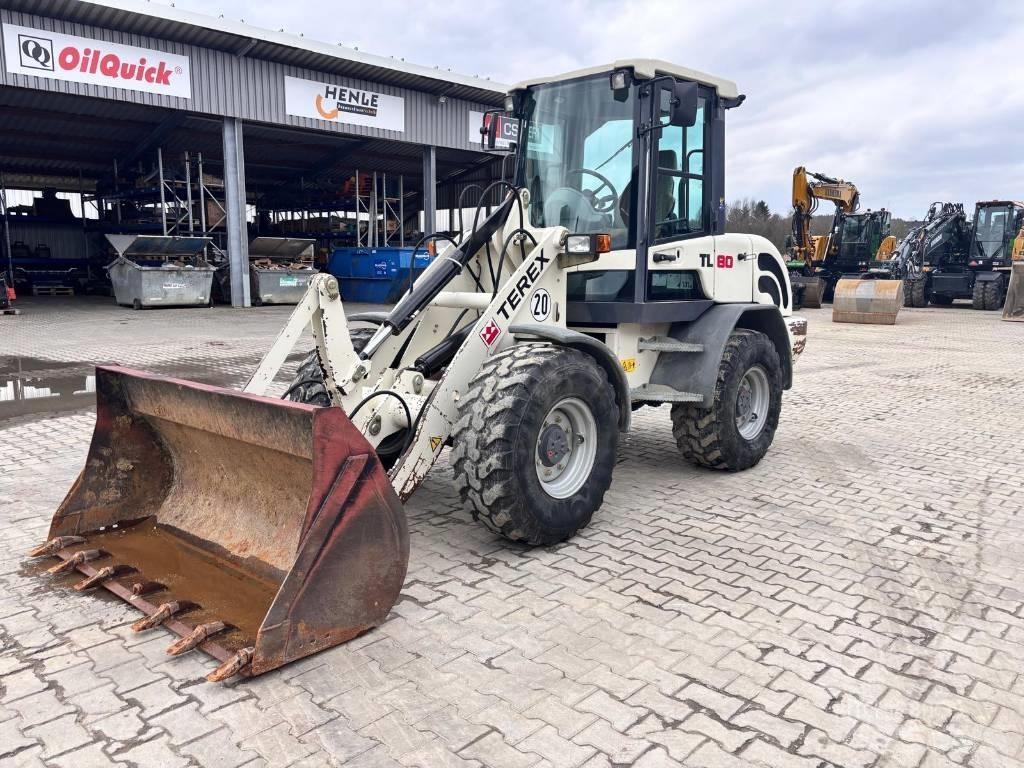 Terex TL 80 Gumikerekes homlokrakodók