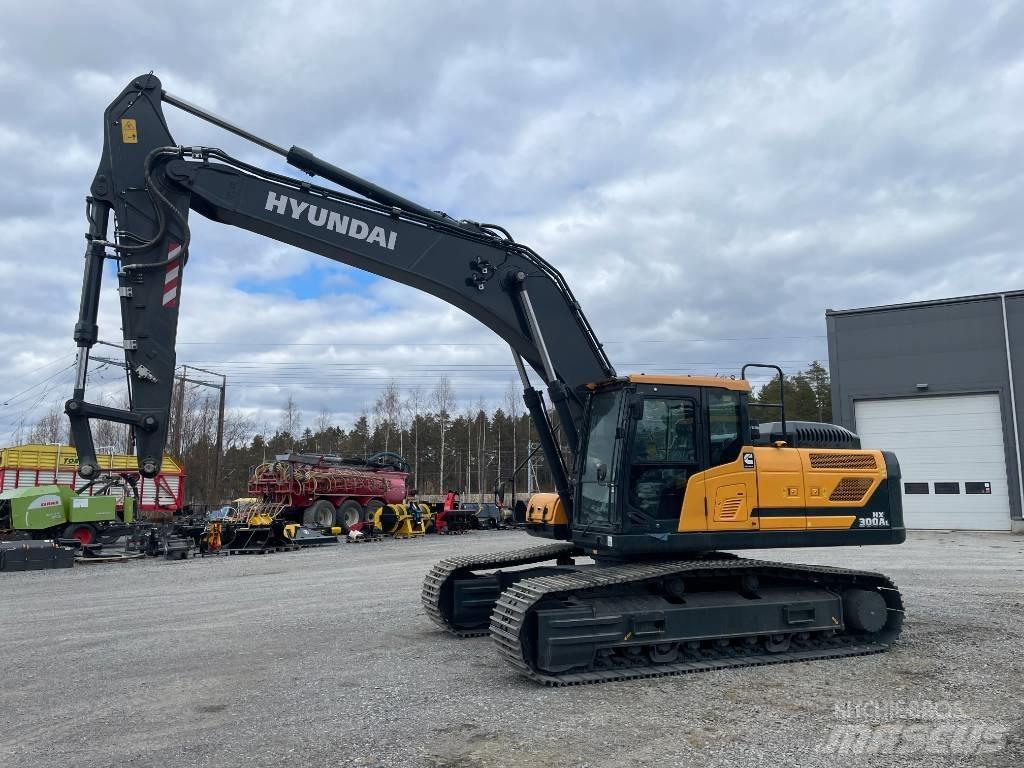 Hyundai HX 300 AL Lánctalpas kotrók