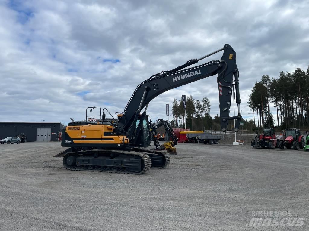 Hyundai HX 300 AL Lánctalpas kotrók