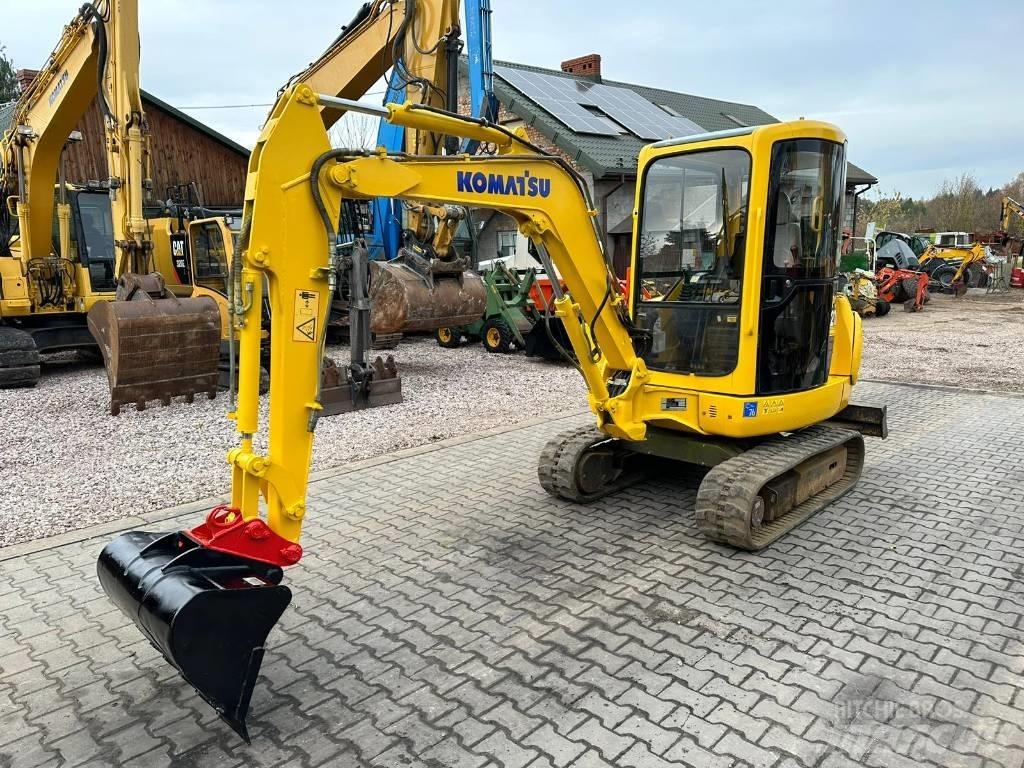 Komatsu PC 27 R-8 Mini kotrók < 7t