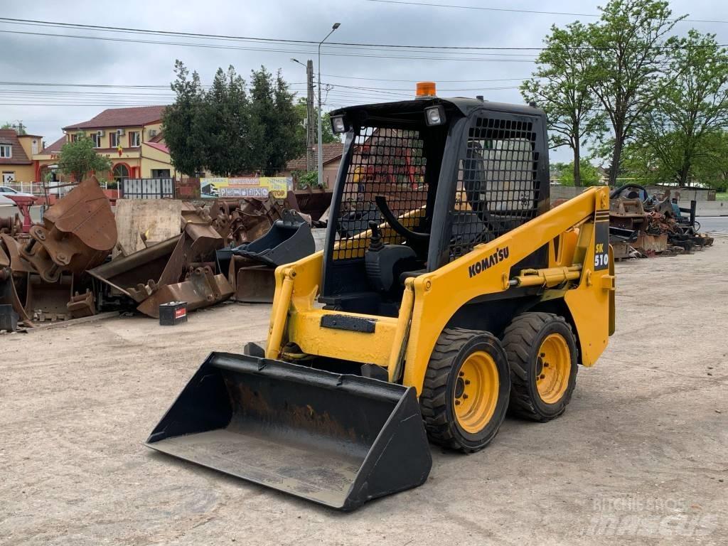 Komatsu SK 510 Kompaktrakodók